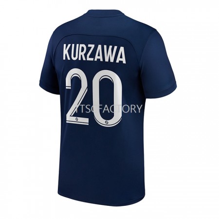 Billiga Fotbollströjor Paris Saint-Germain Kurzawa 20 Hemma tröja 2022/23 Kortärmad